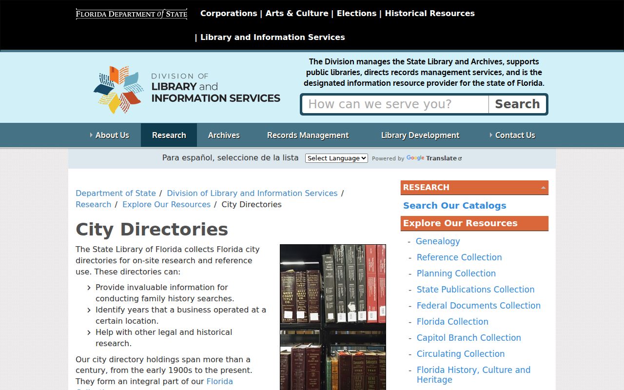 Fort Lauderdale city directory State Library holdings