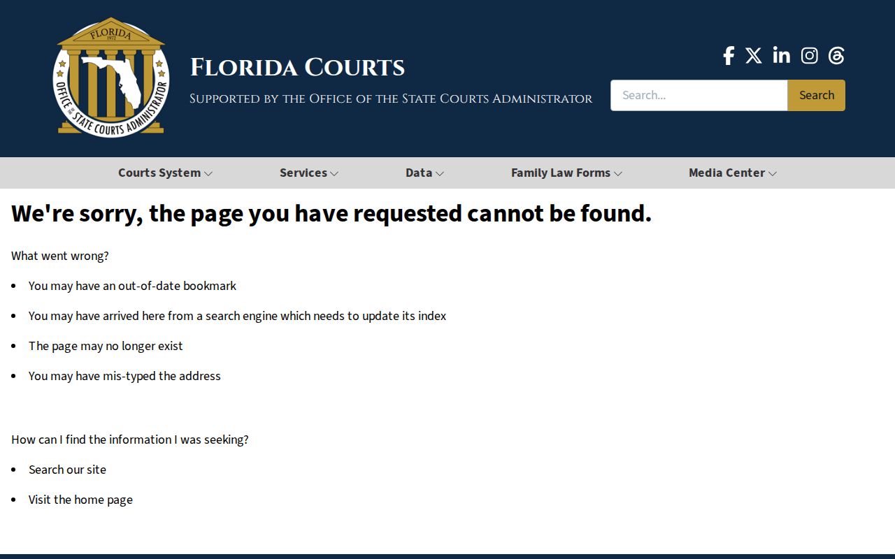 Florida appellate docket links used to check Fort Lauderdale previous residents research